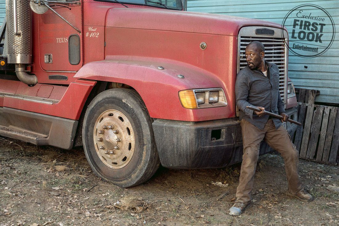 Le prime foto di Morgan nel Crossover sul set di  Fear The Walking Dead