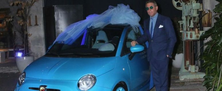 Lapo ha regalato una fiat 500 ai coniugi Cracco per le nozze