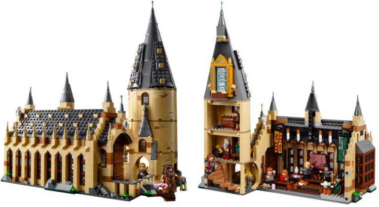 Il castello di Hogwarts di LEGO