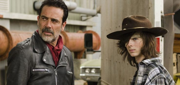The Walking Dead: Jeffrey Dean Morgan non voleva Carl Morisse