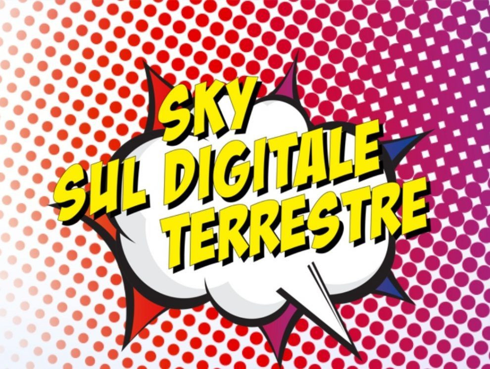 Sky sul digitale terrestre dal 5 Giugno