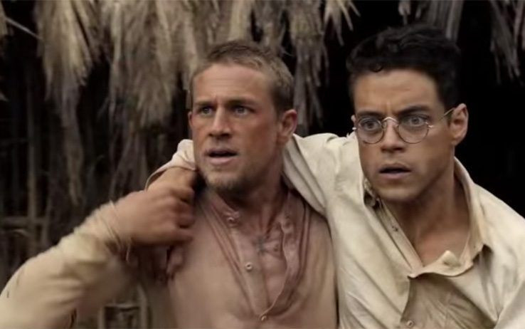 Papillon: Charlie Hunnam e Rami Malek nel trailer del film