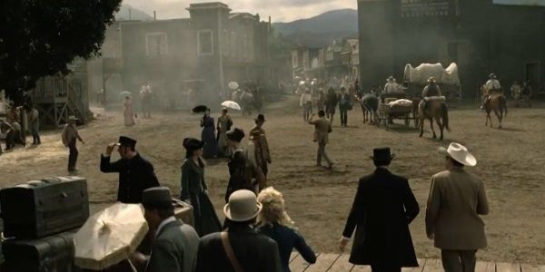 Westworld: la location Western distrutta da un incendio
