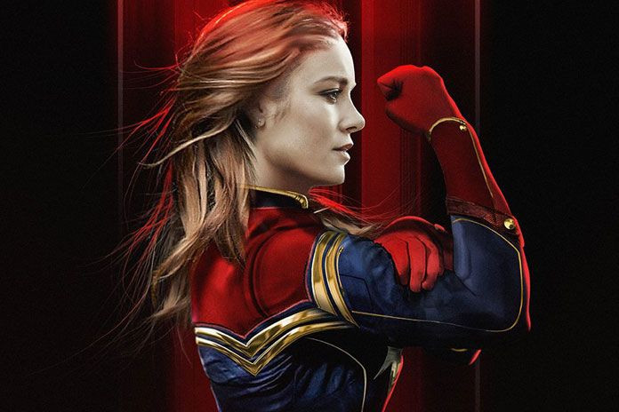Captain Marvel: Brie Larson con elmetto e costume classico nelle nuove immagini